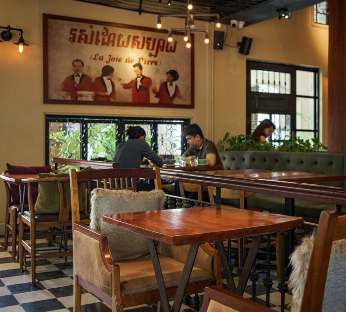 Café workspace